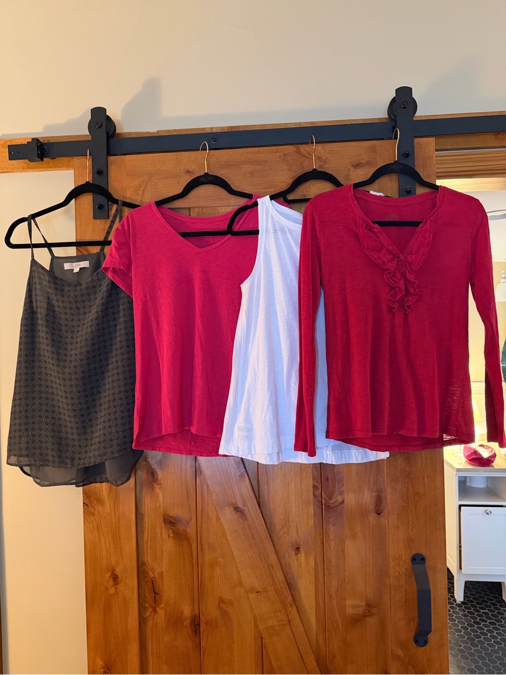 LOFT Set of 4 Loft Tops size small